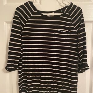 3 for $25 striped 3/4 sleeve